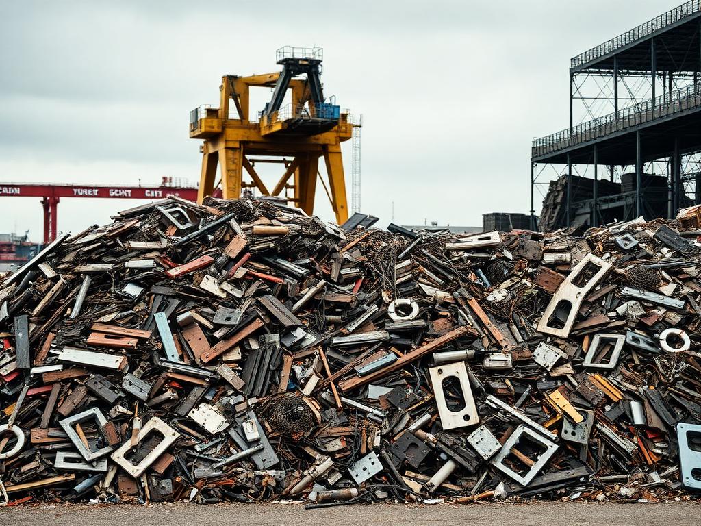 80 Tonnes Shredded Steel Scrap